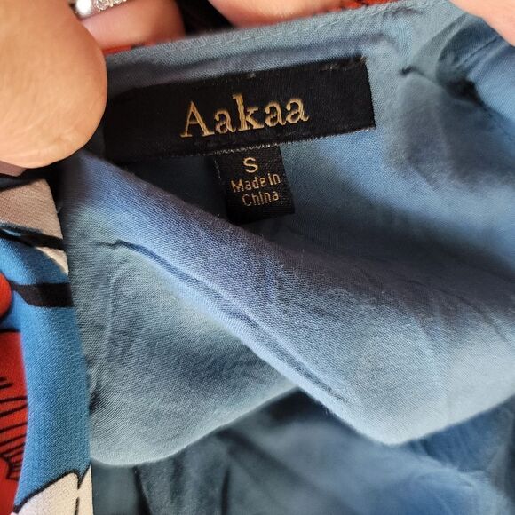 Aakaa abstract floral dress - Picture 4 of 8